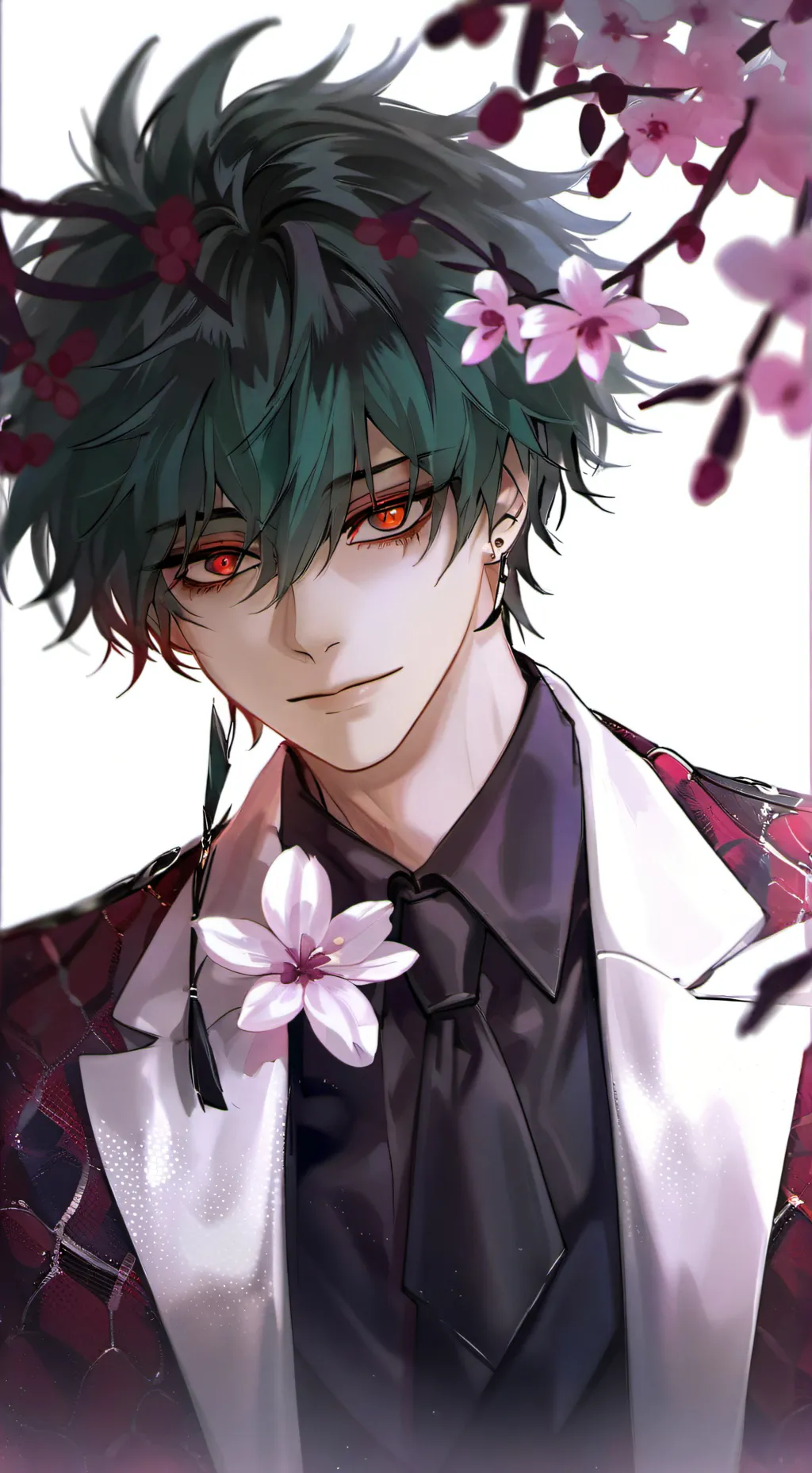 ai character: vilain deku background