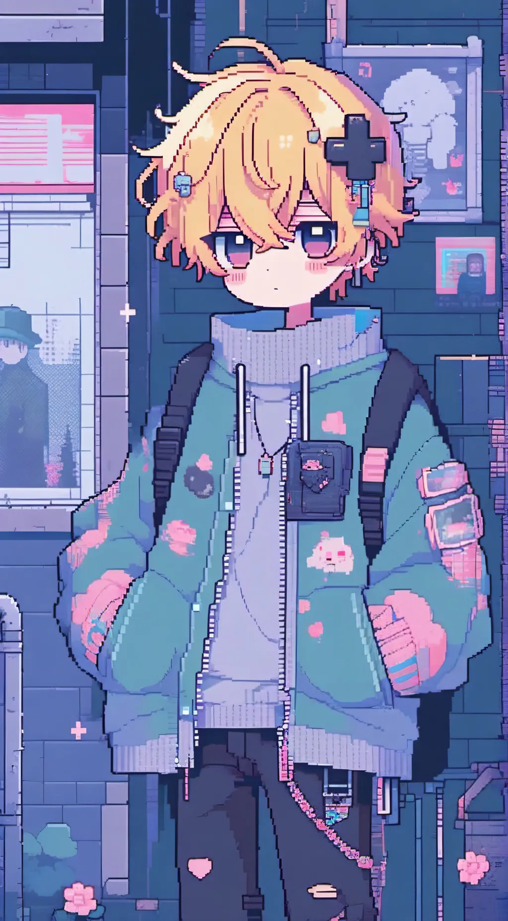 ai character: yellowix background