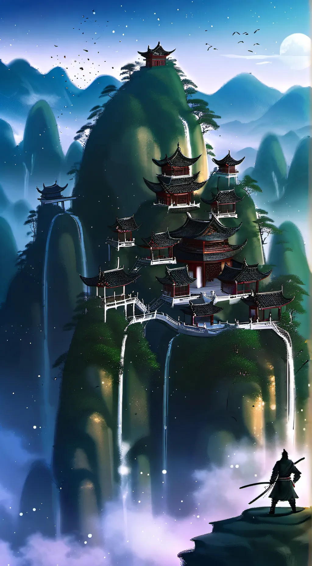 ai character: Ninja Series background