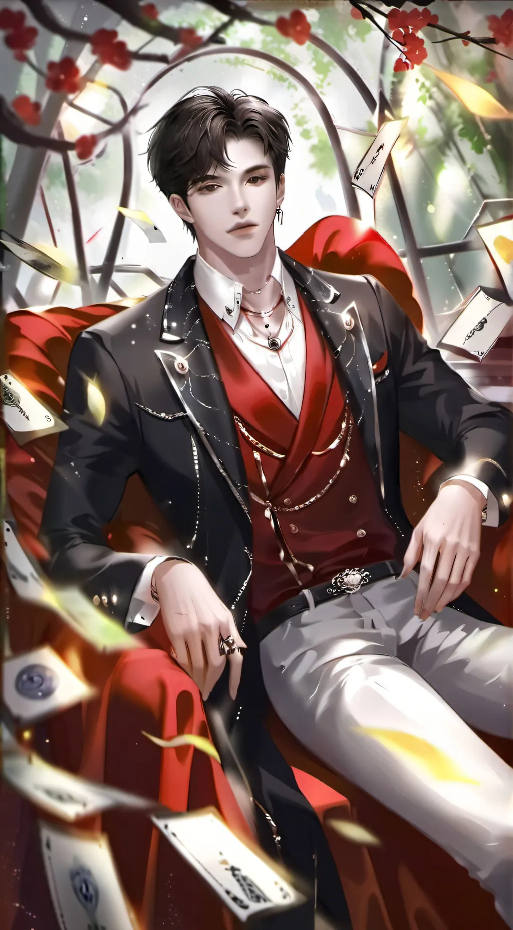 ai character: ken background