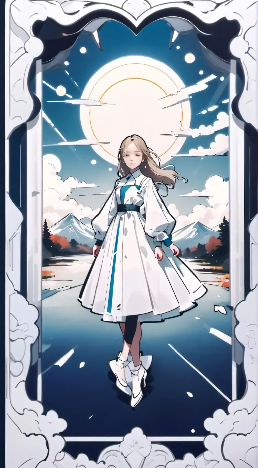 ai character: ху тао background