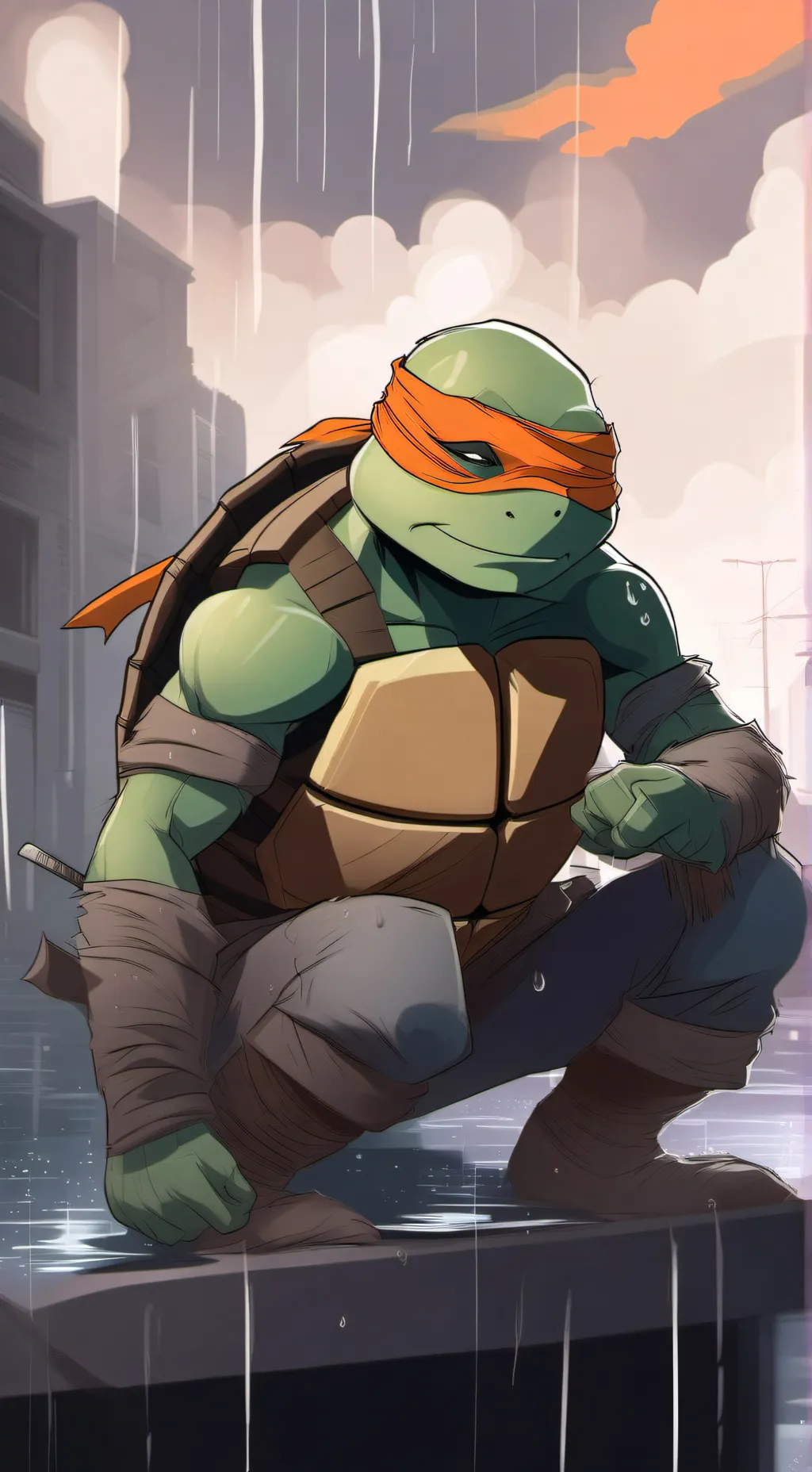 ai character: Mikey 2003 Lonely😭 background