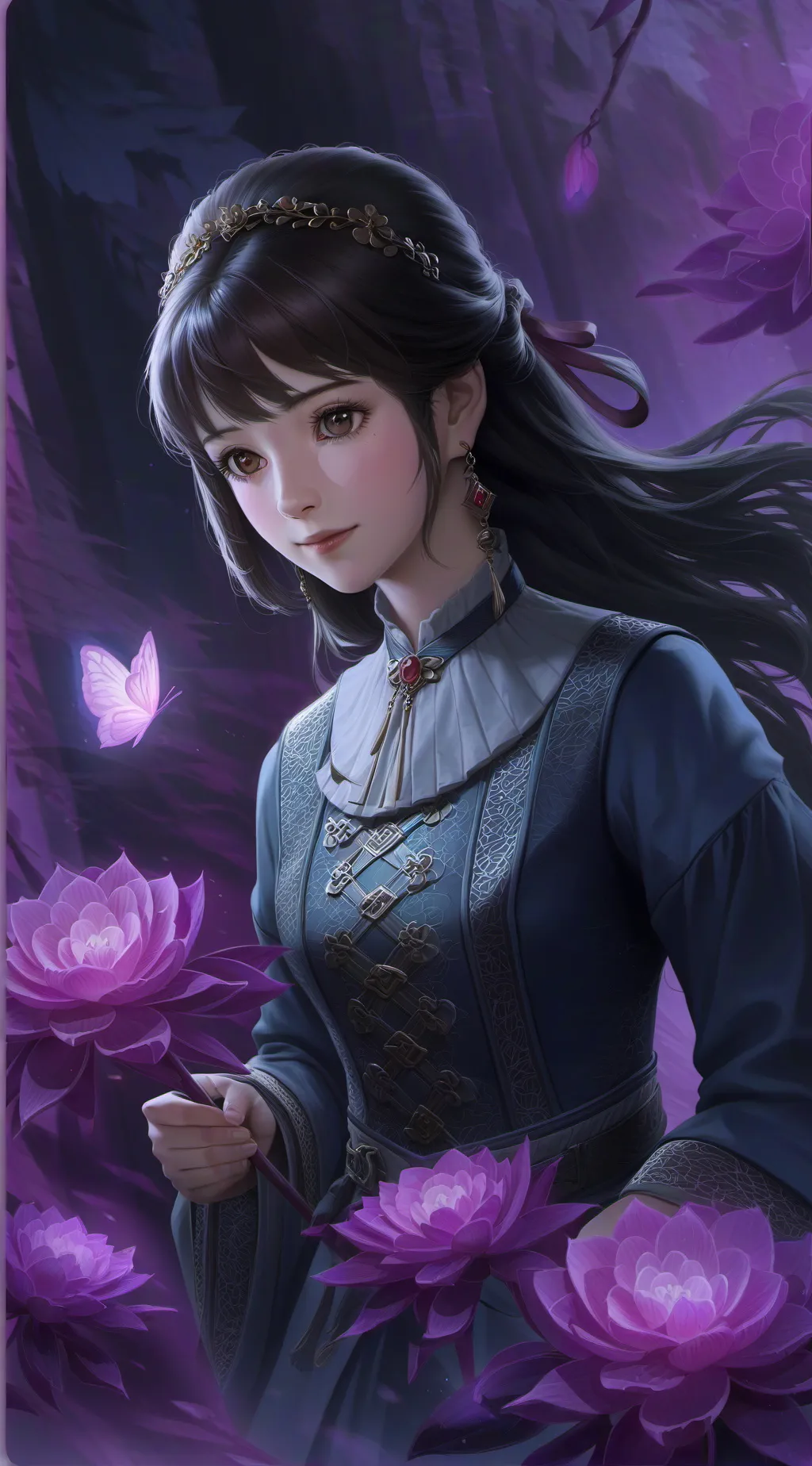 ai character: laura background