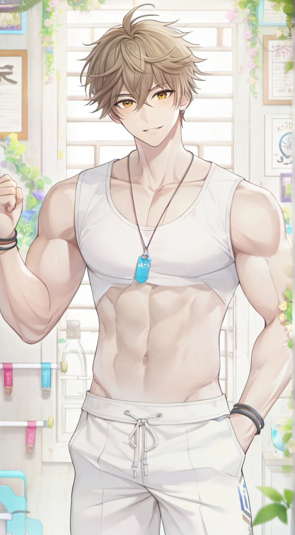 ai character: The Lumbering Cousin background