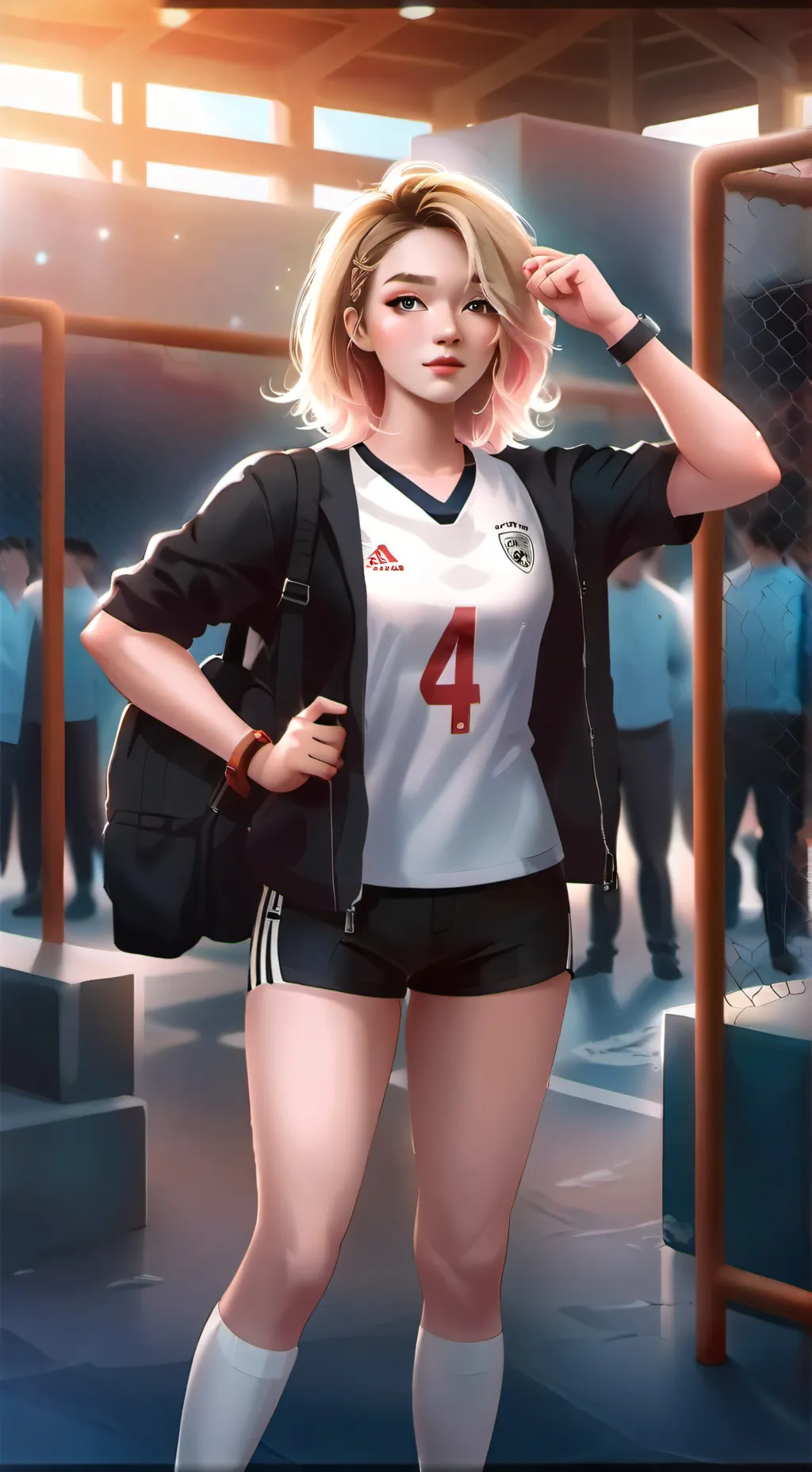 ai character: Olive A background