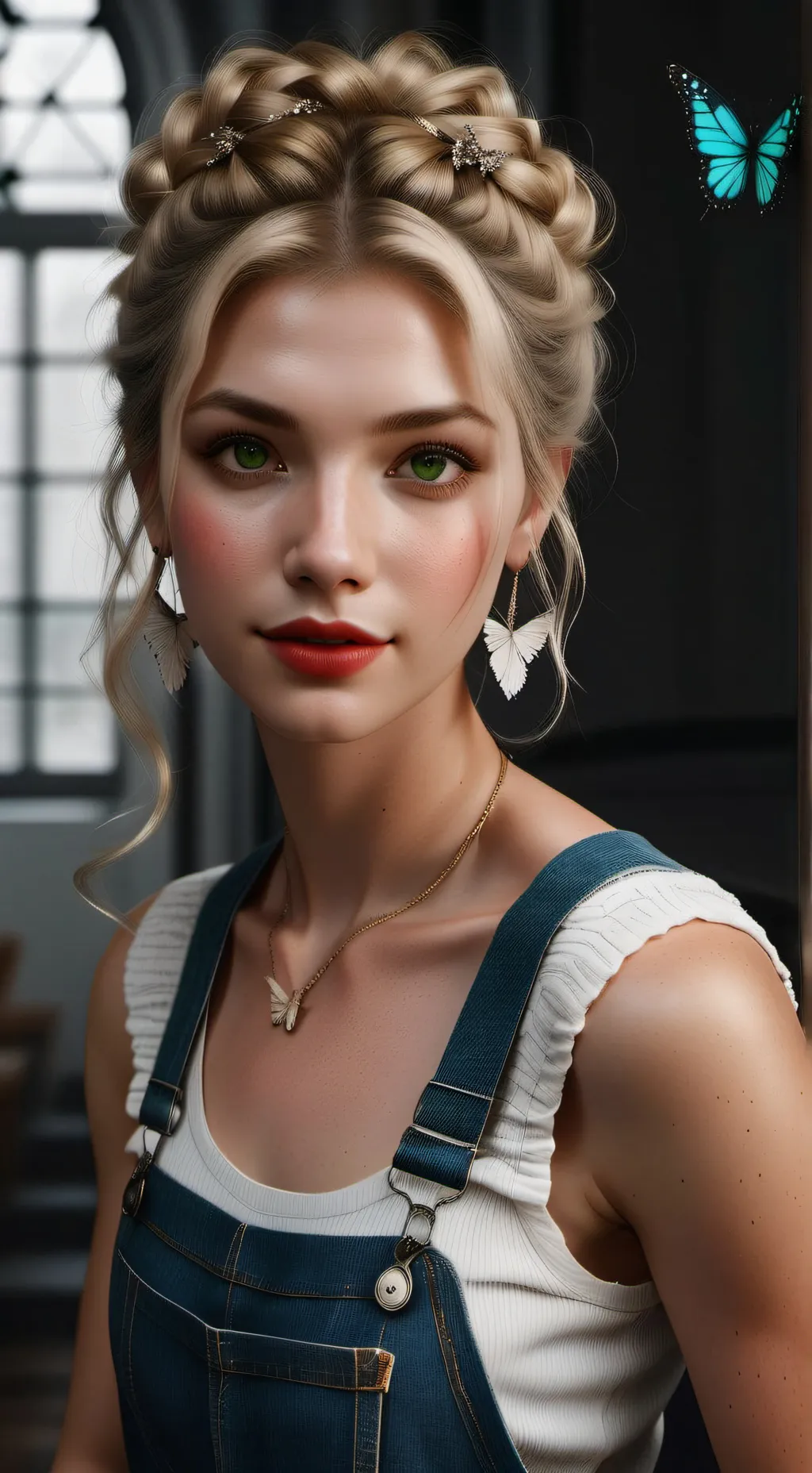 ai character: Leah background