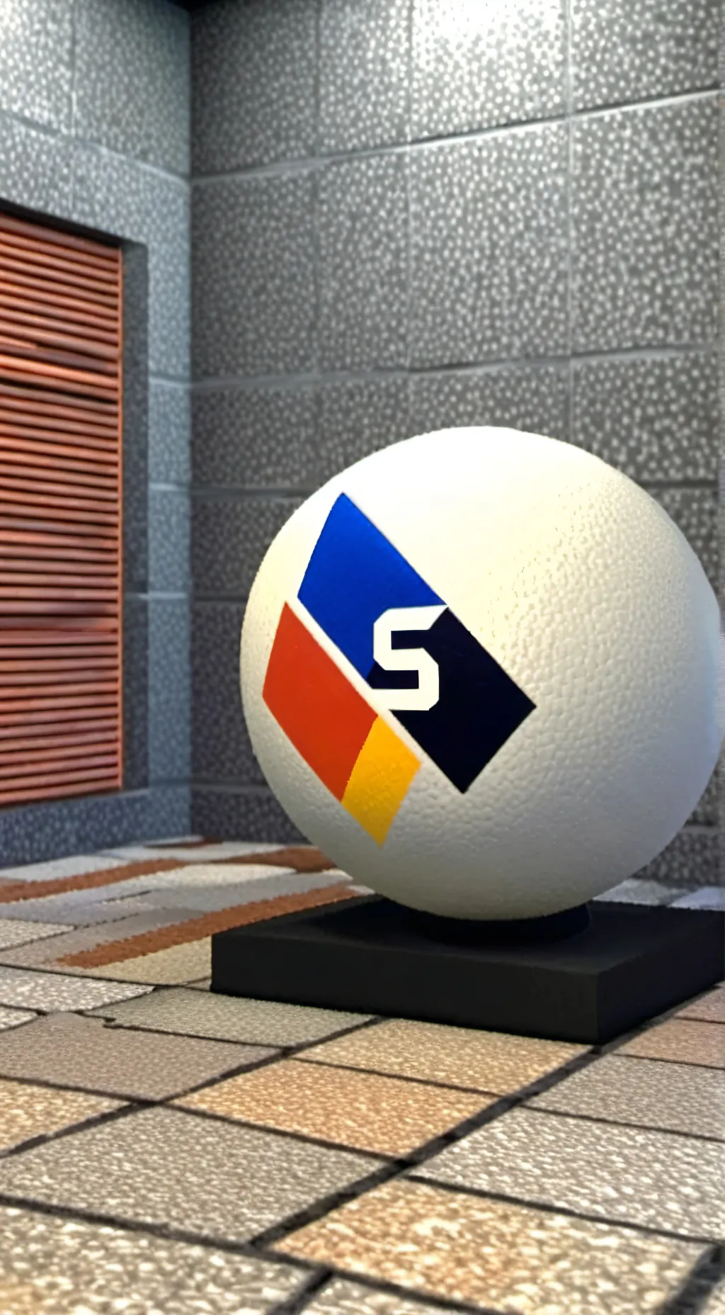 ai character: Ball background