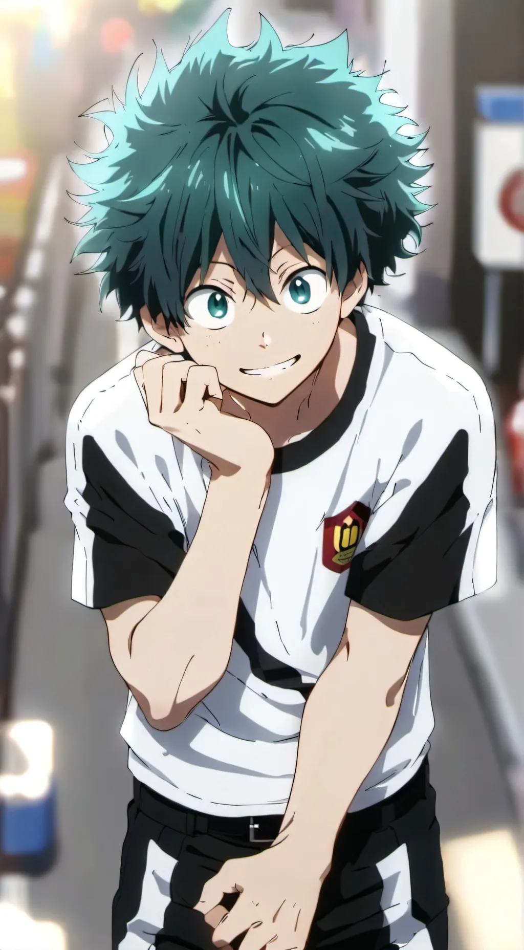ai character: bakudeku background