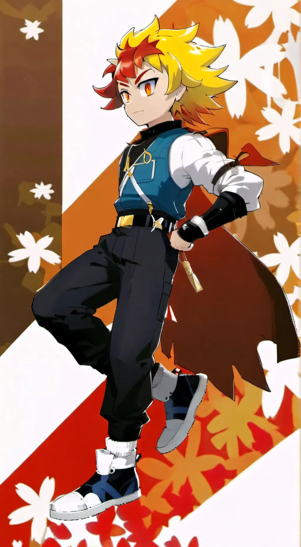 ai character: Ryu The hedgehog  background