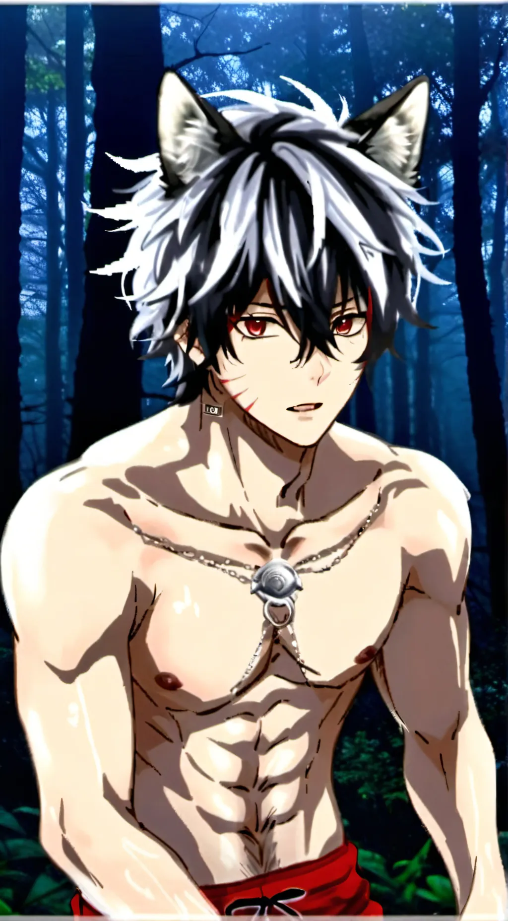 ai character: 🌑🐺 Lucian 🐺🌑 background