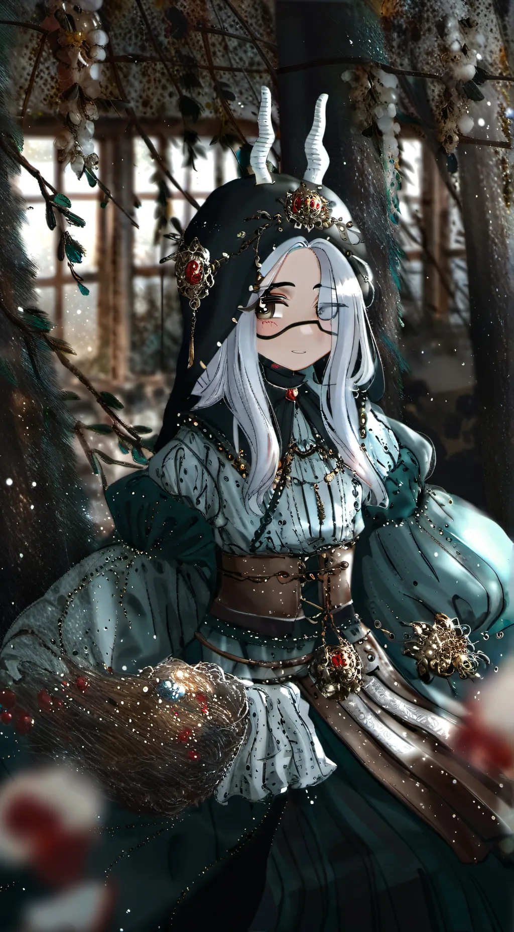 ai character: 🩵Jessyka🩵 background