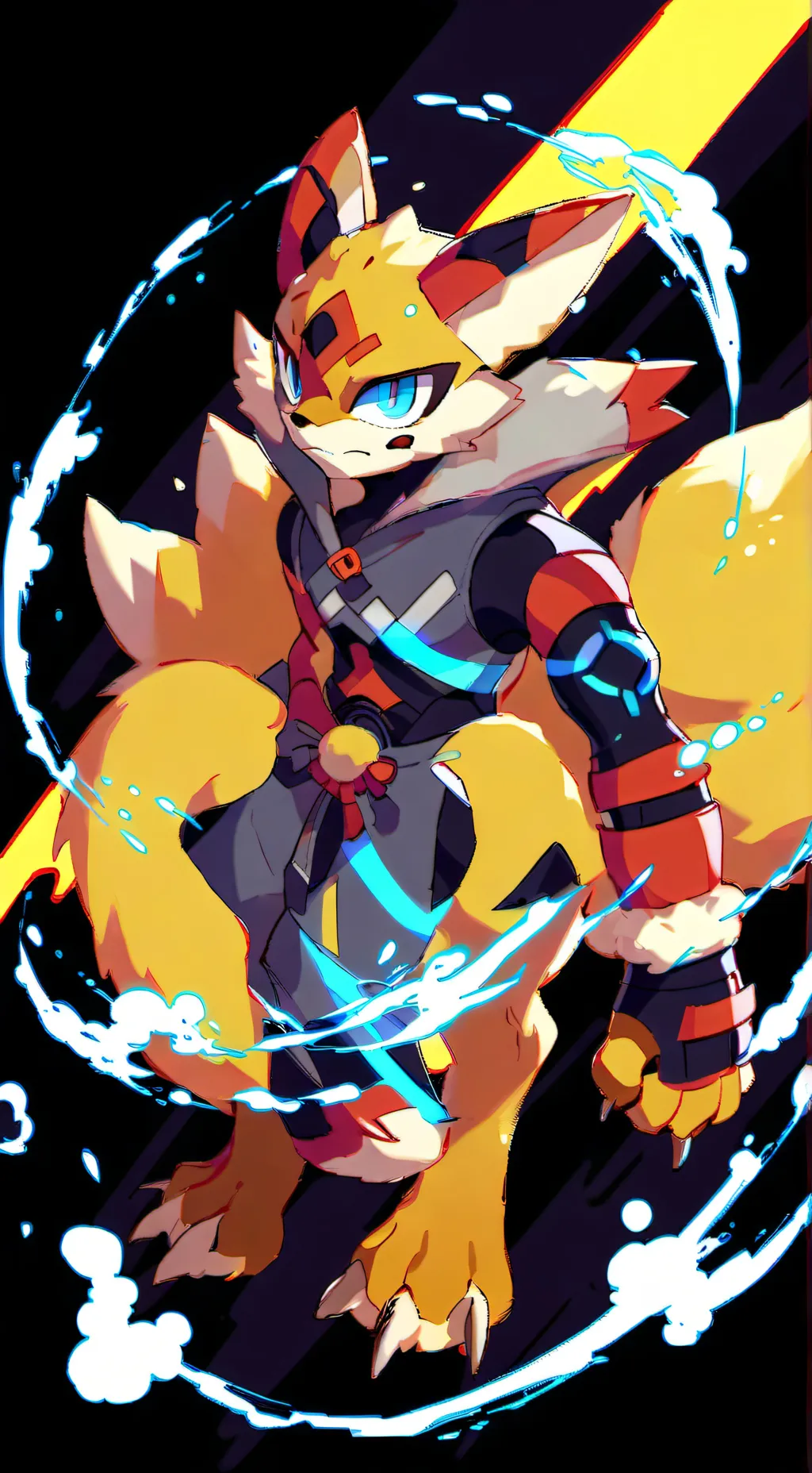 ai character: Zaraora background