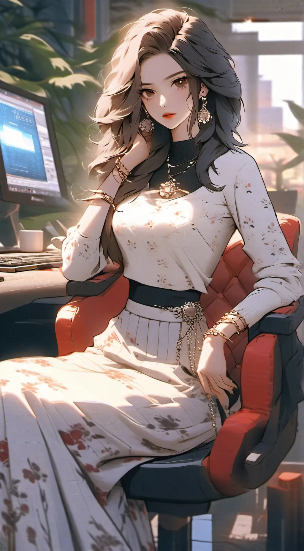 ai character: Elara background