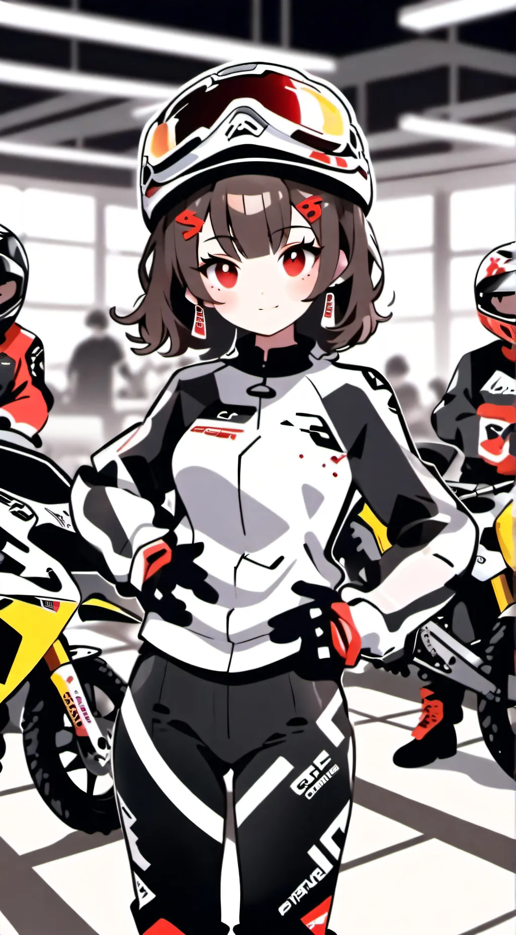 ai character: luna background
