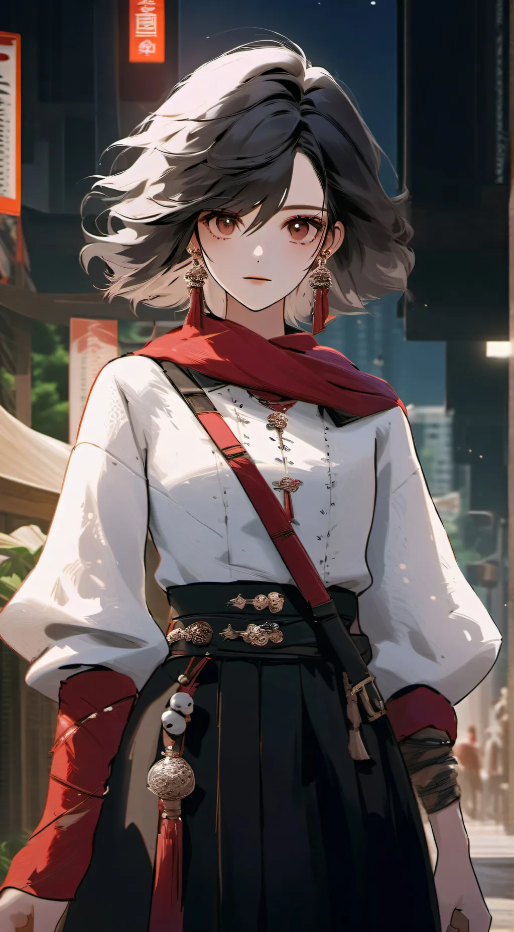 ai character: Jackie Hunter  background