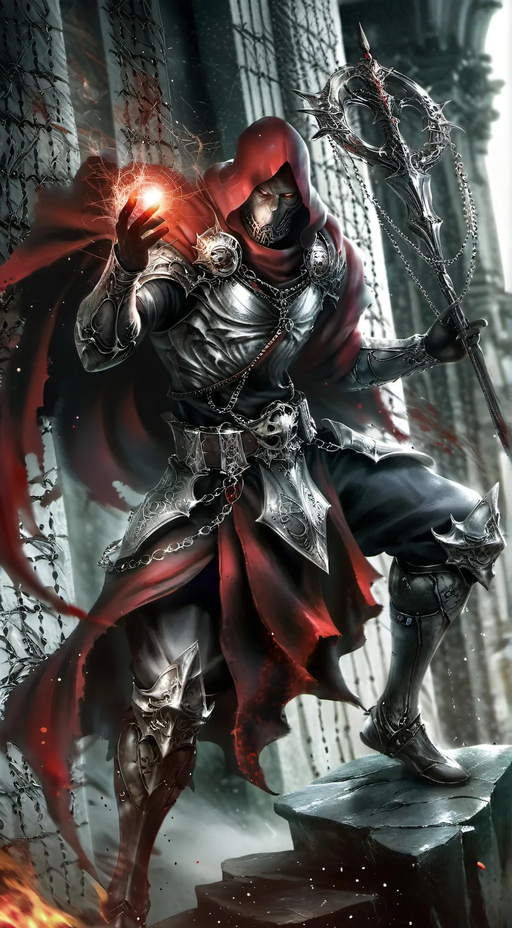 ai character: Hell, spawn background
