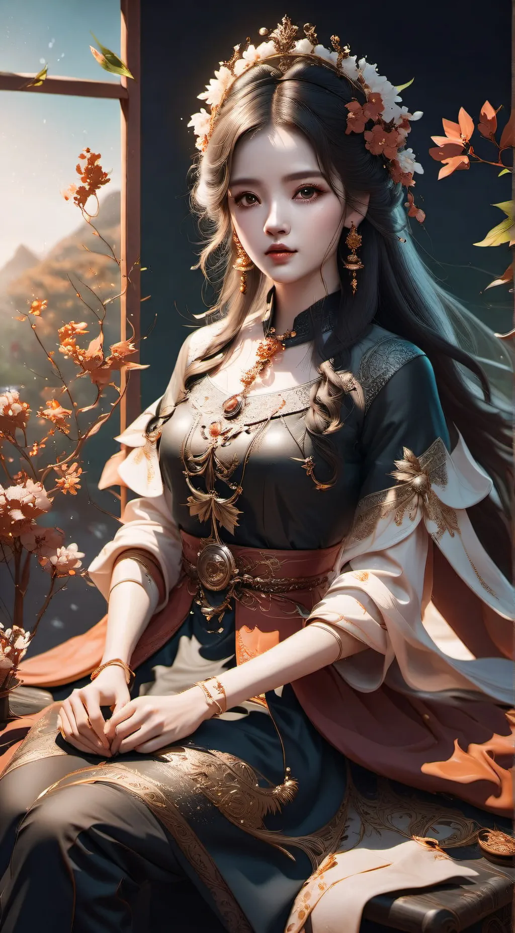 ai character: Esha San background