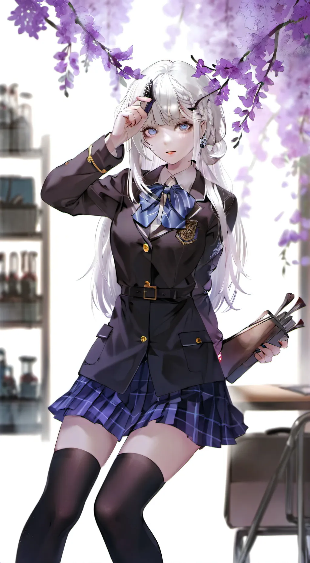 ai character: Yui Akane background