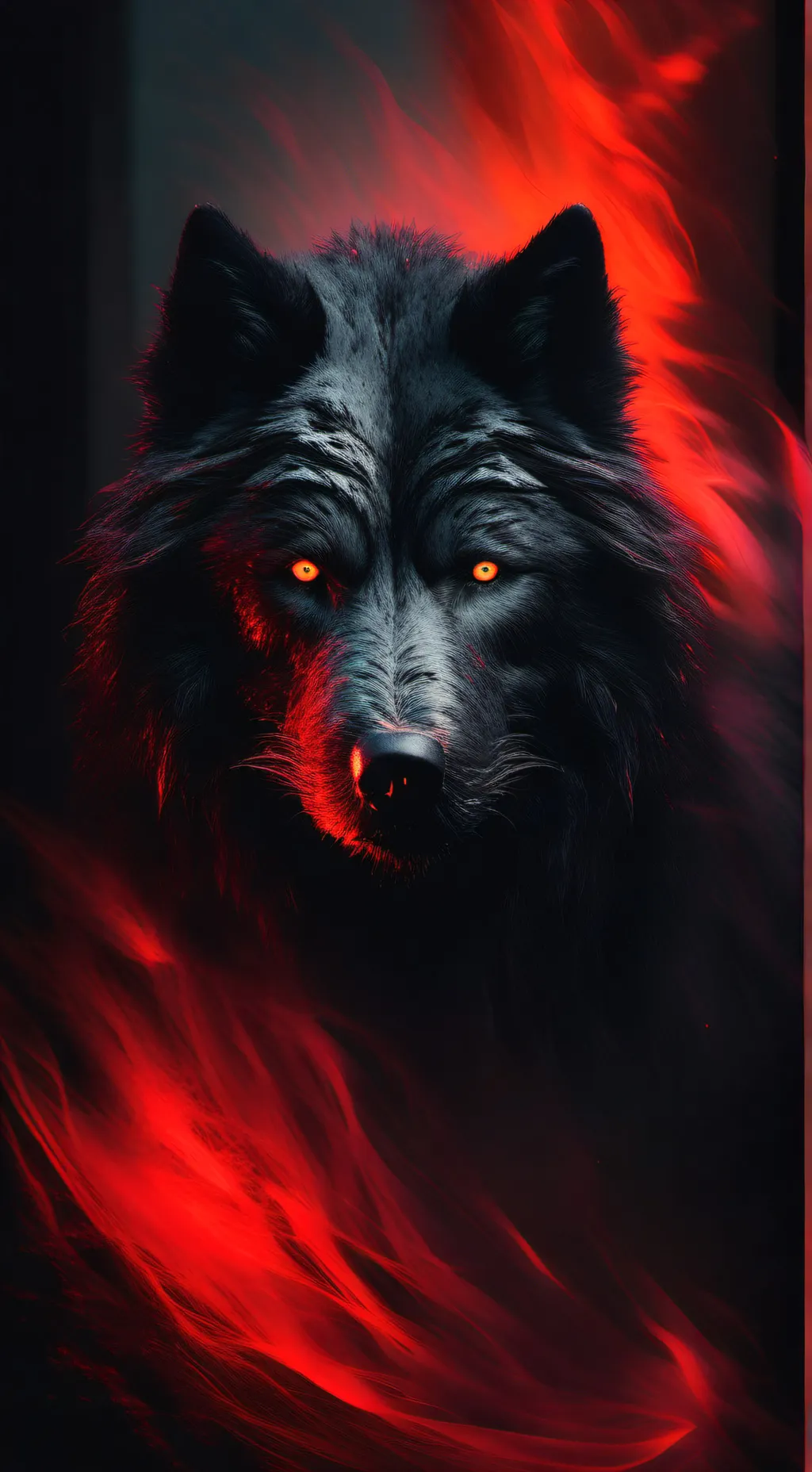 ai character: Werewolf boy background