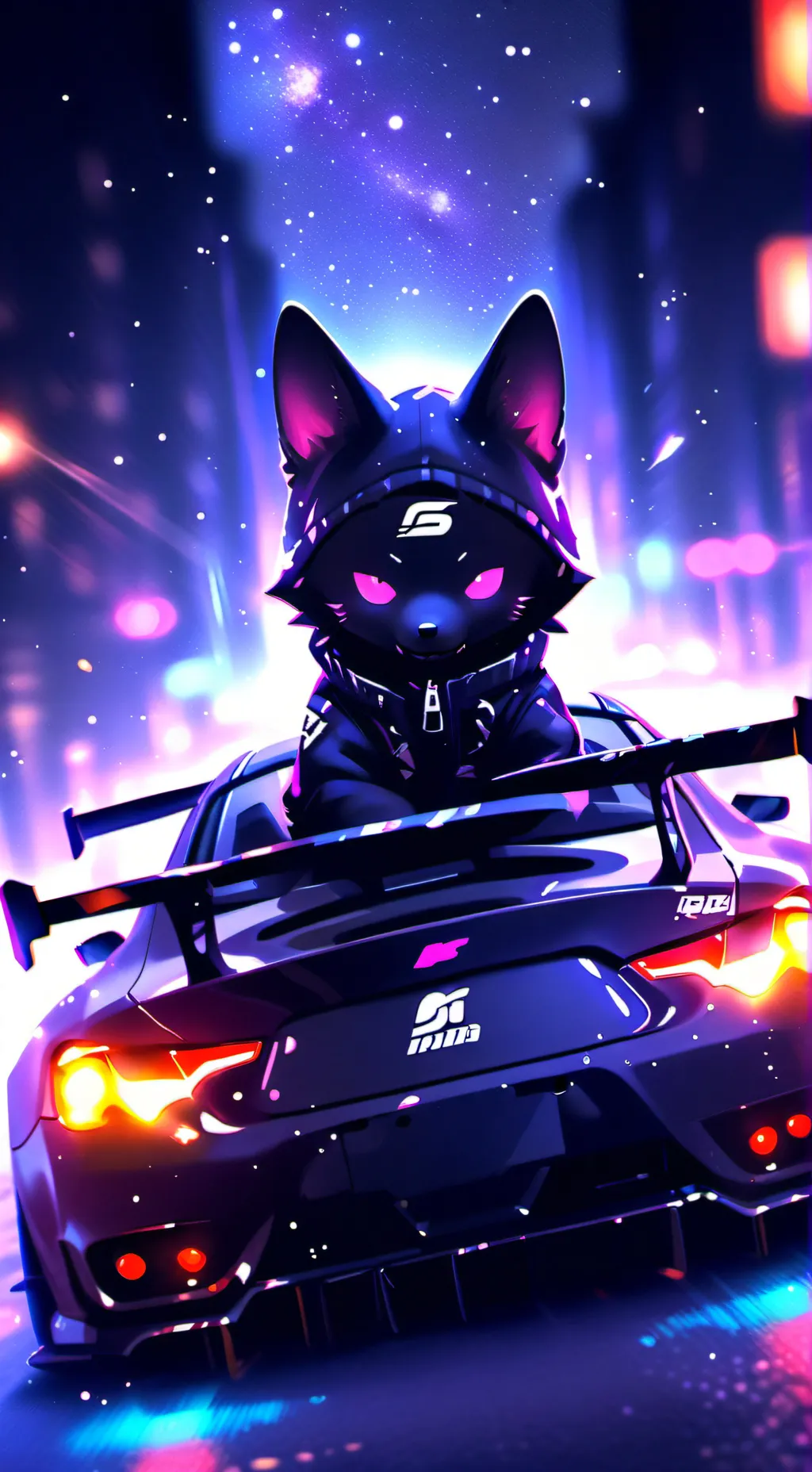 ai character: furry background