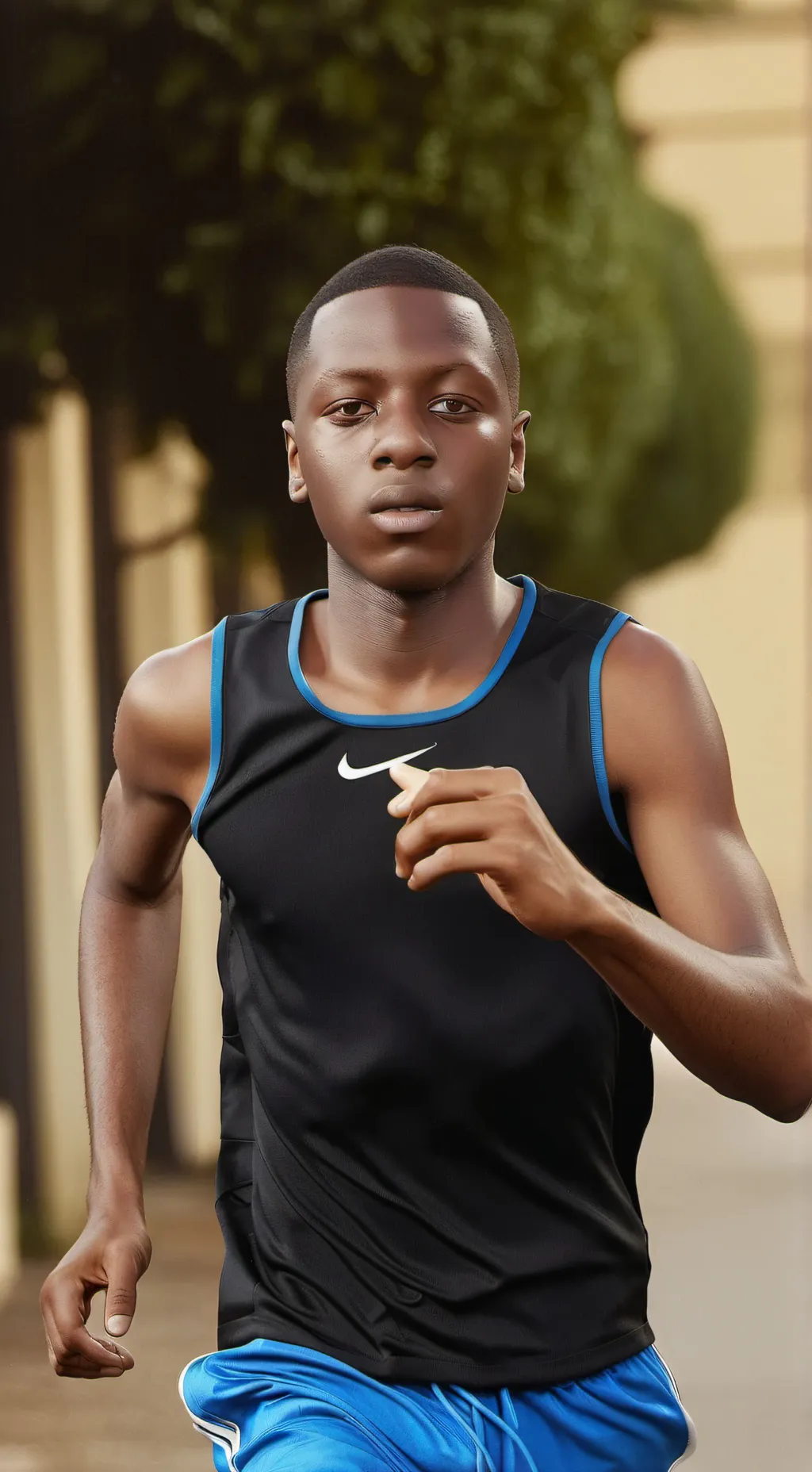 ai character: Michael  background