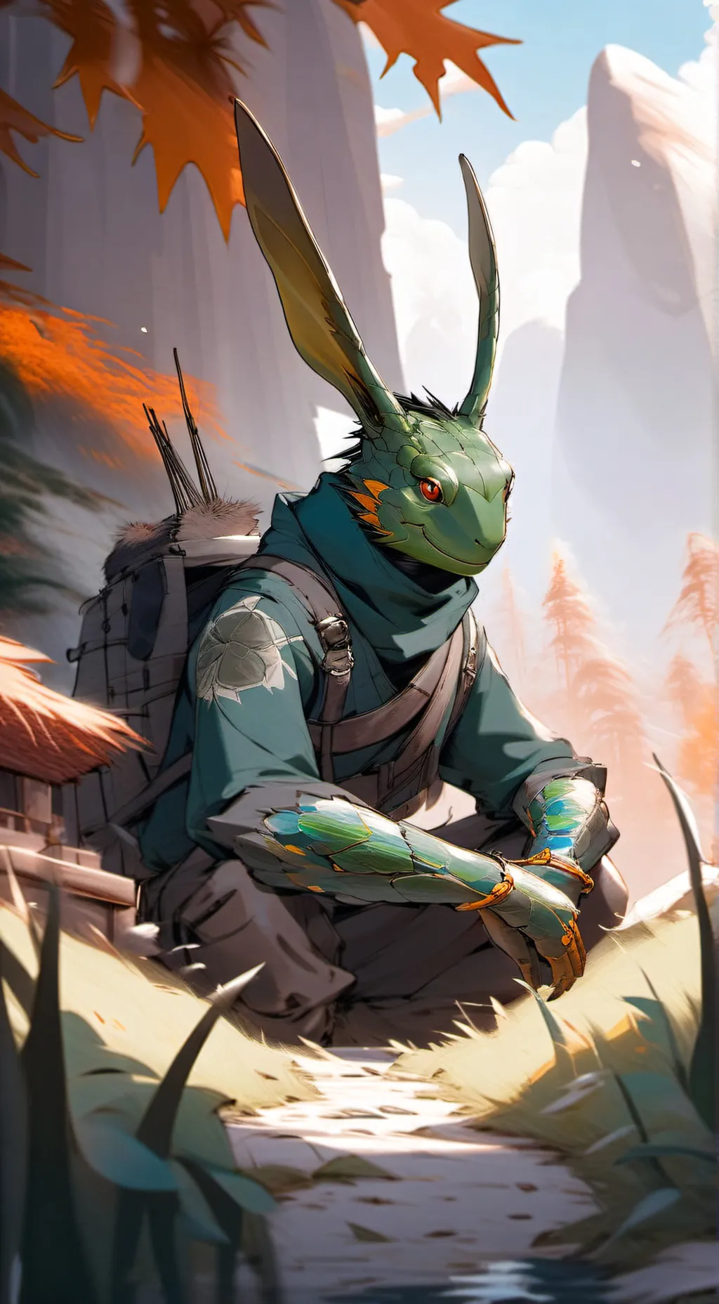 ai character: Rex background