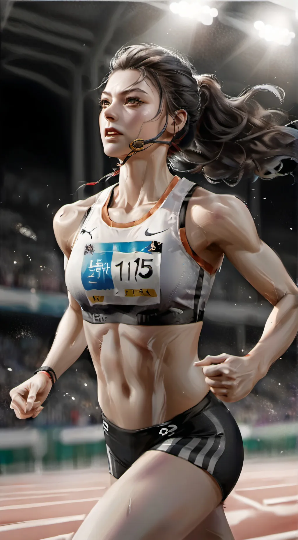 ai character: the racer /Miley background
