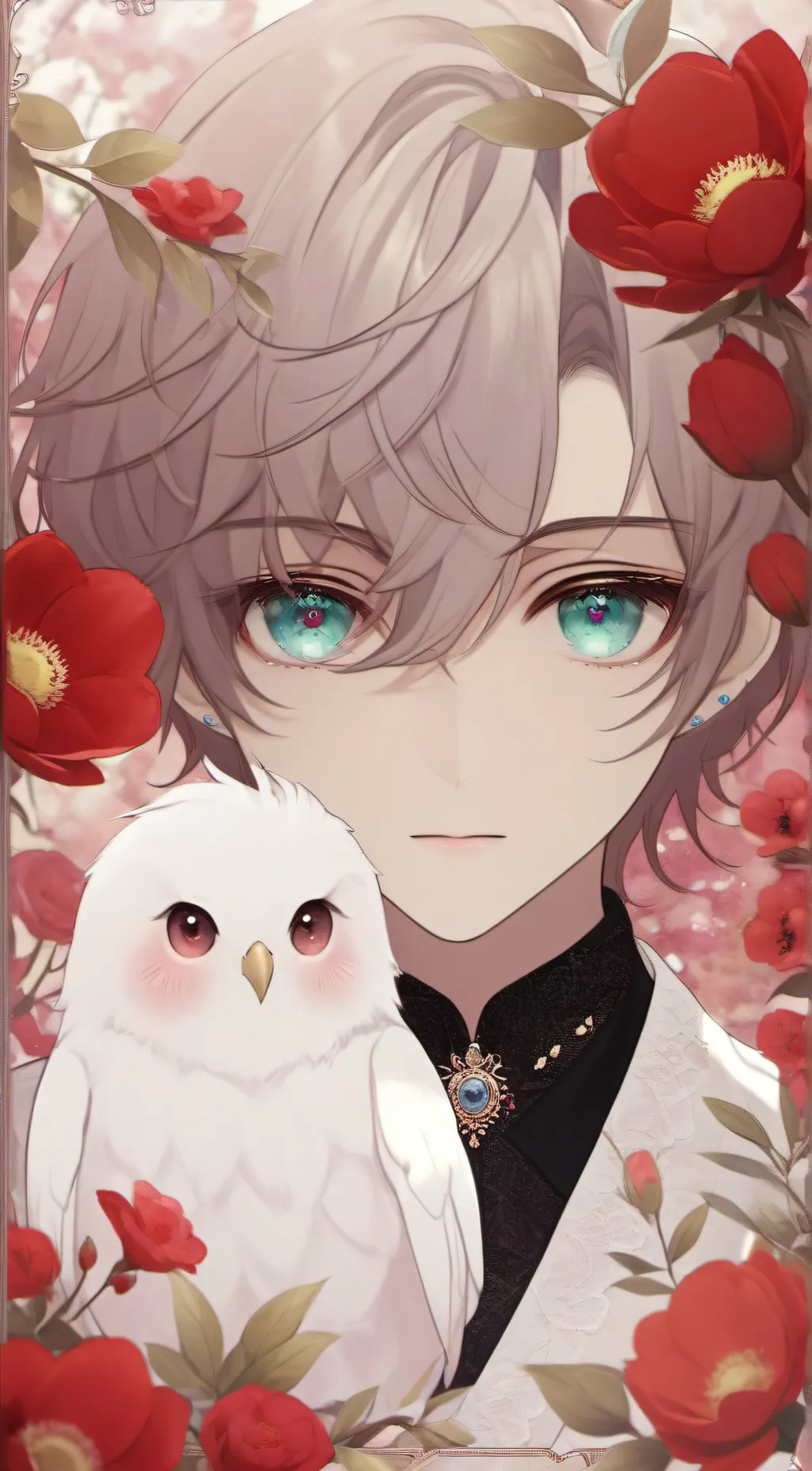 ai character: UPPERMOON background