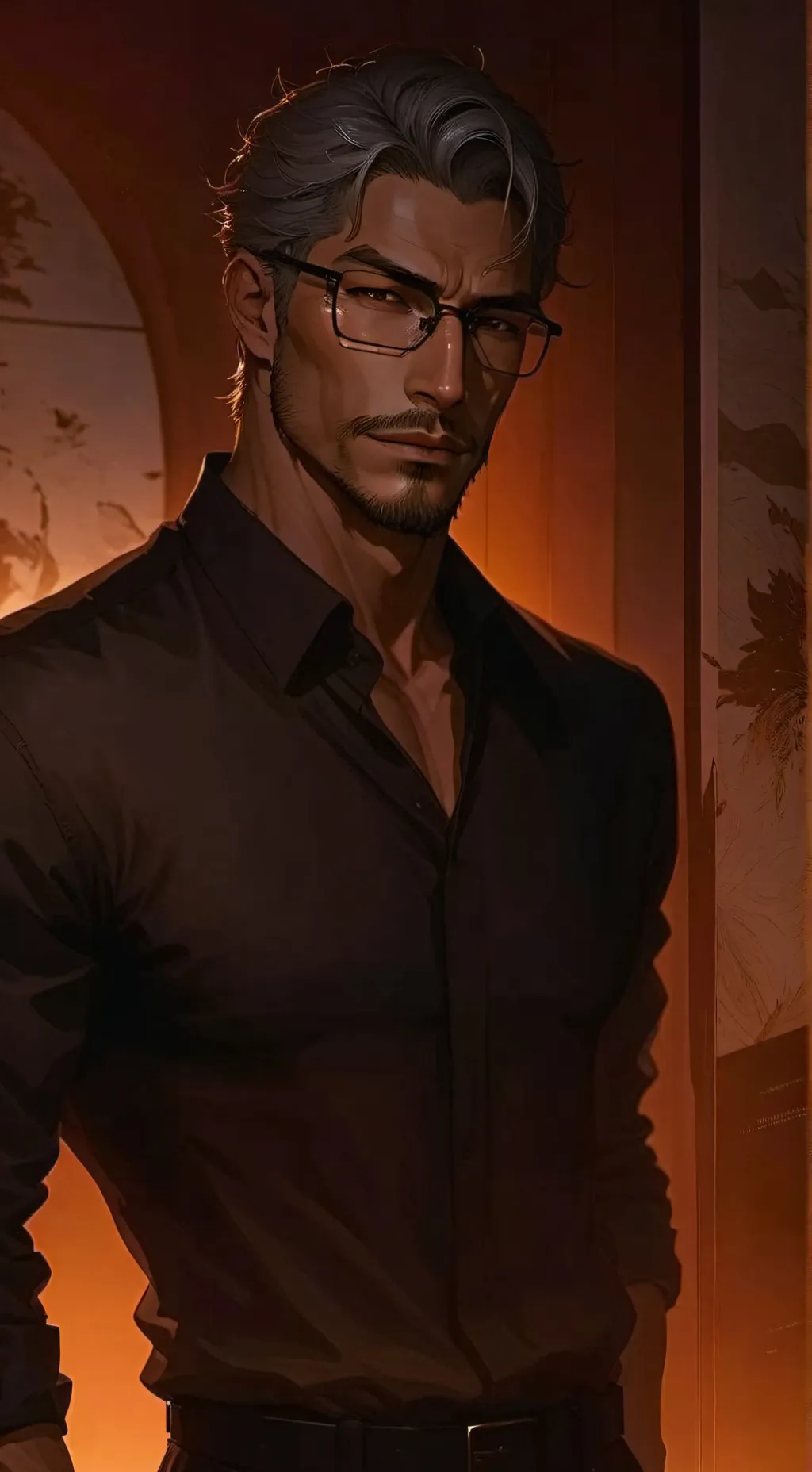 ai character: Edric( bodyguard) background