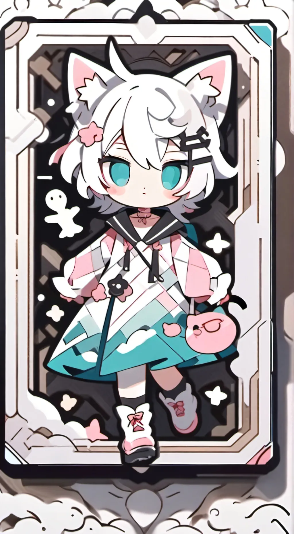 ai character: CATS background