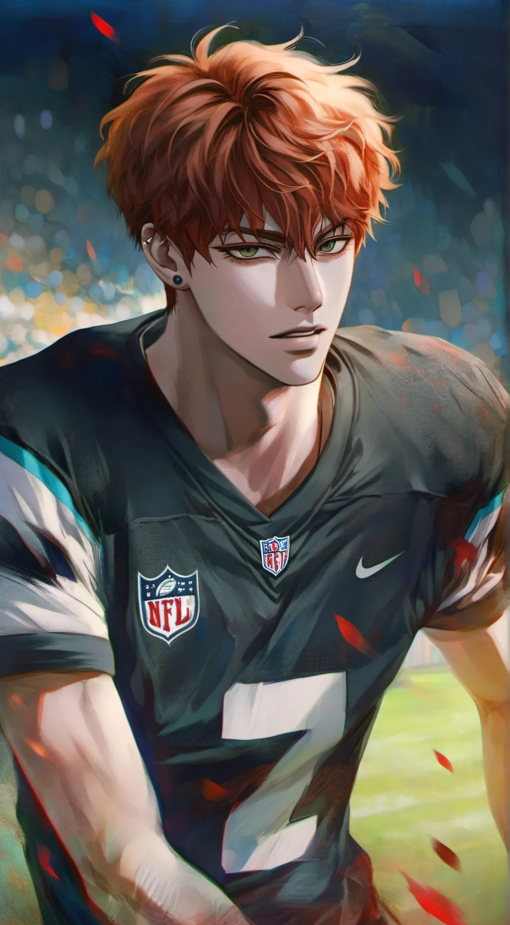 ai character: Jaxon  background