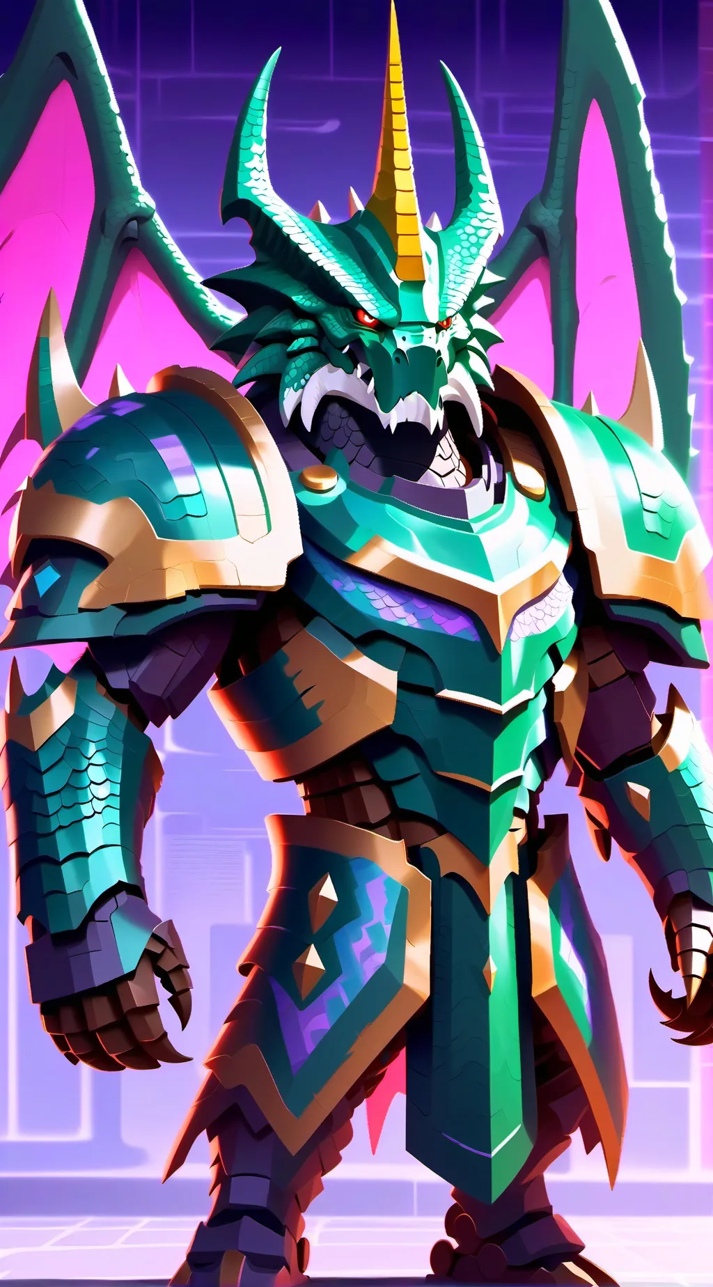 ai character: Megalvatronus  background