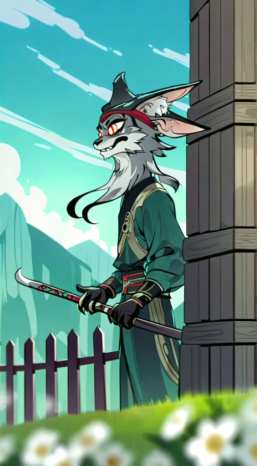 ai character: Чаз background