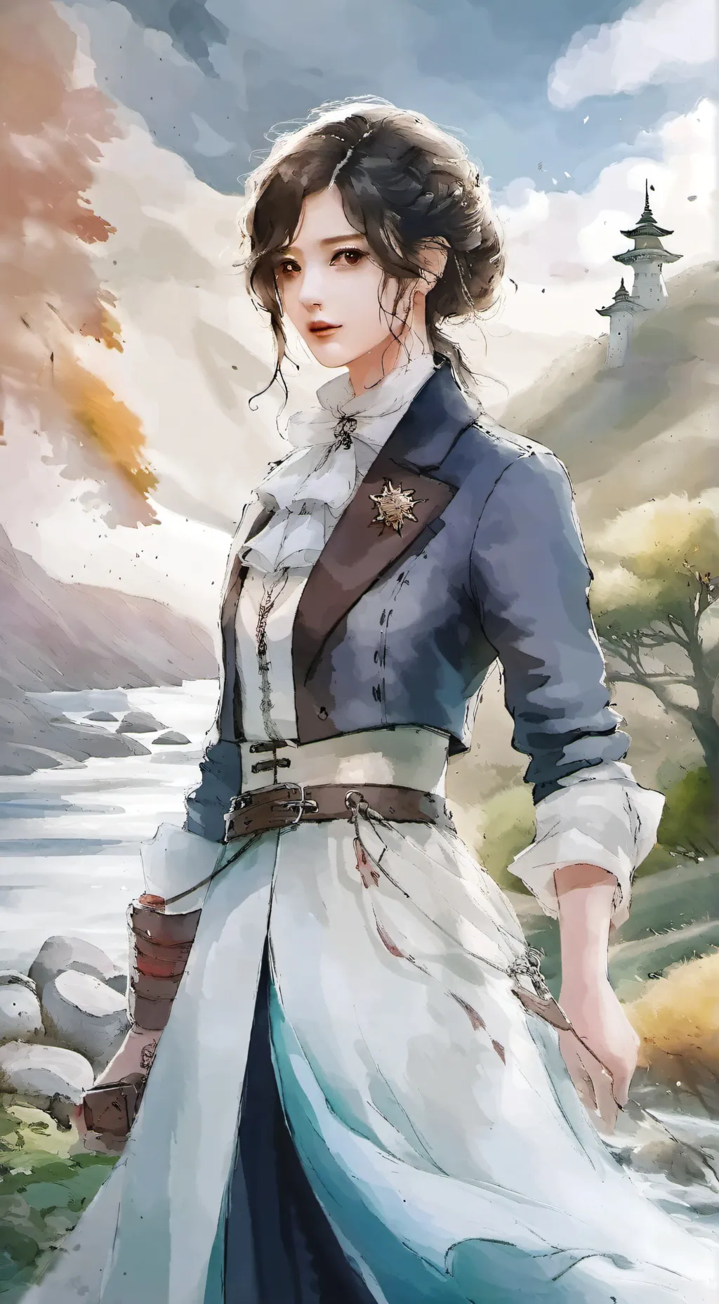 ai character: soo ji background