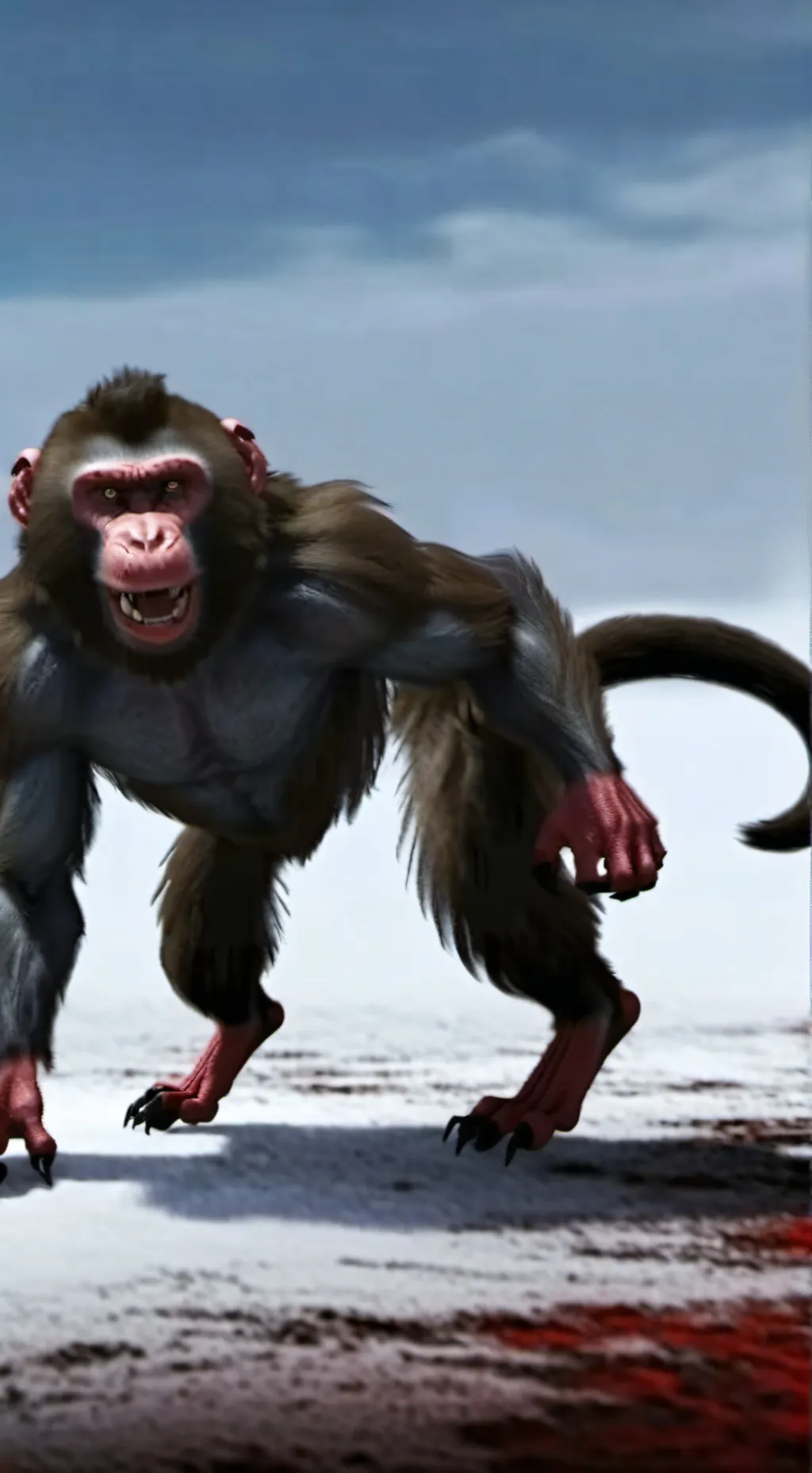 ai character: big larryy background