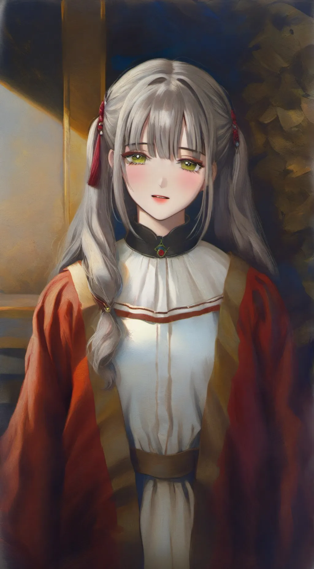 ai character: Полина♥️ background