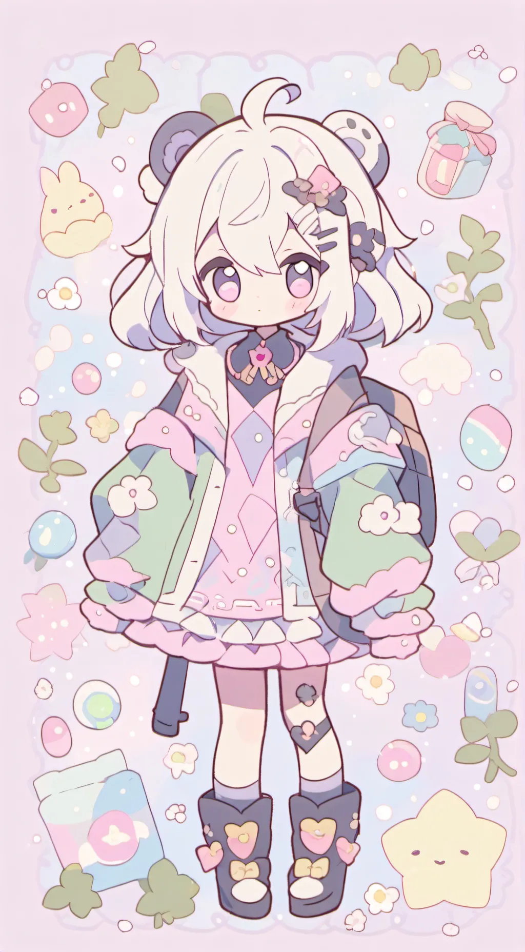 ai character: Théore background