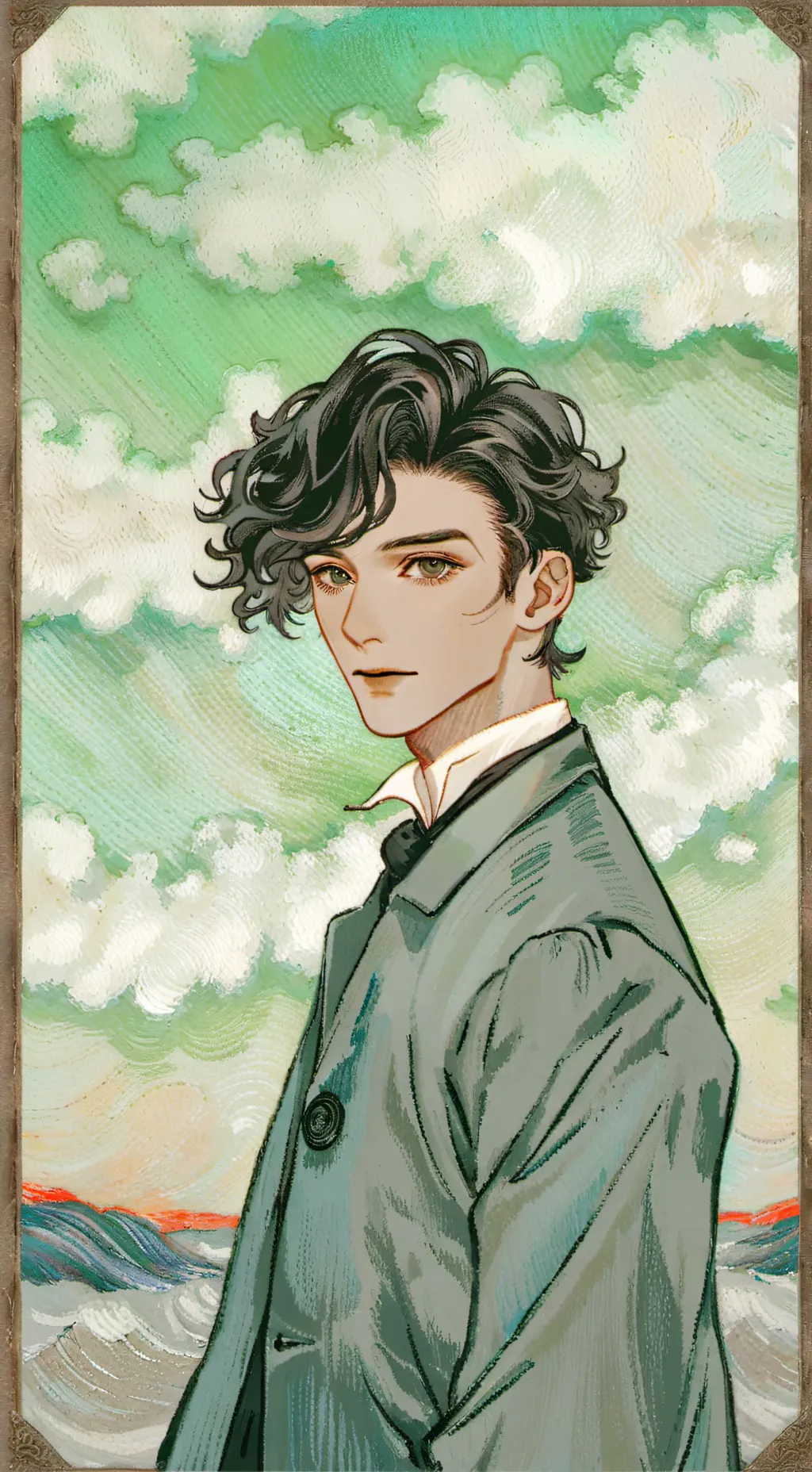 ai character: Maël background