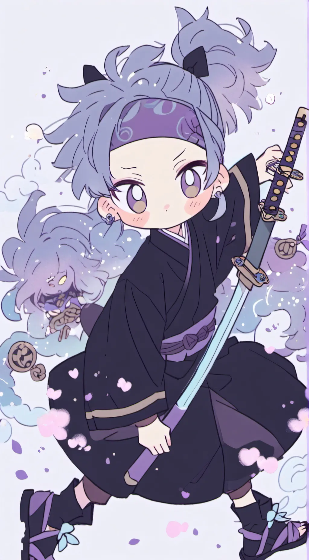 ai character: Ninjago  background