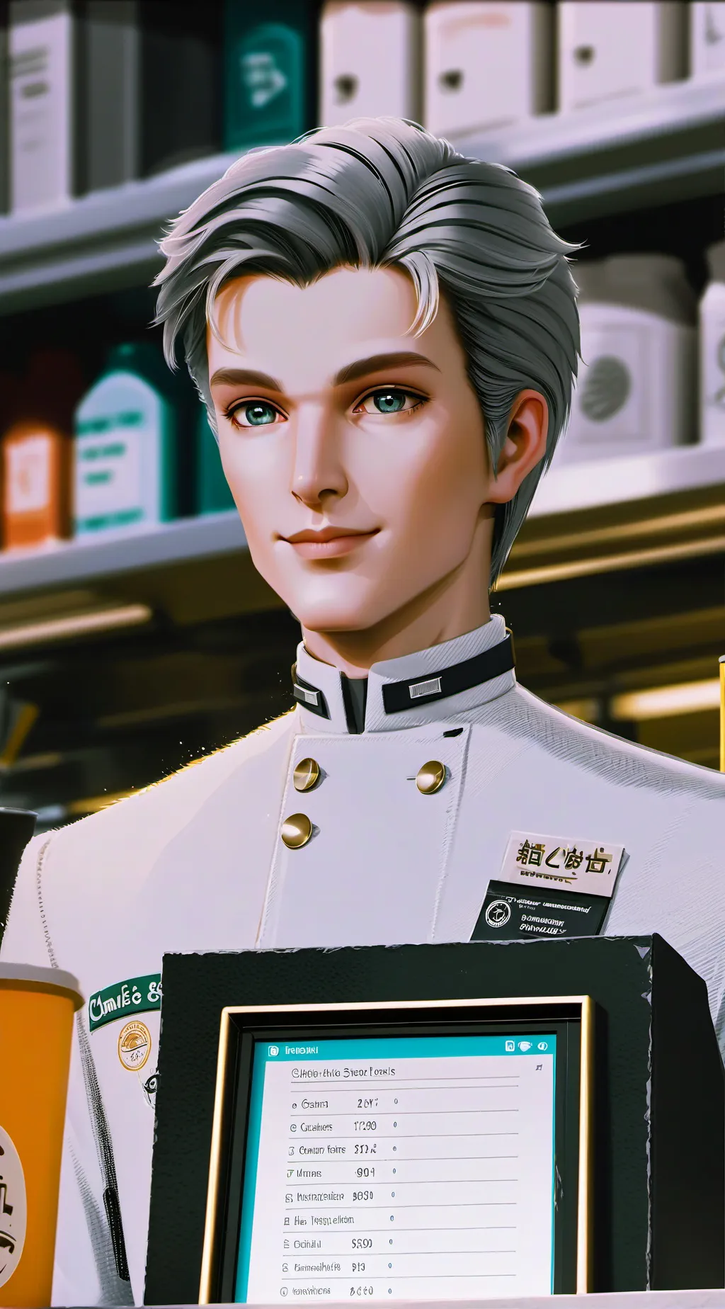ai character: Charlie background