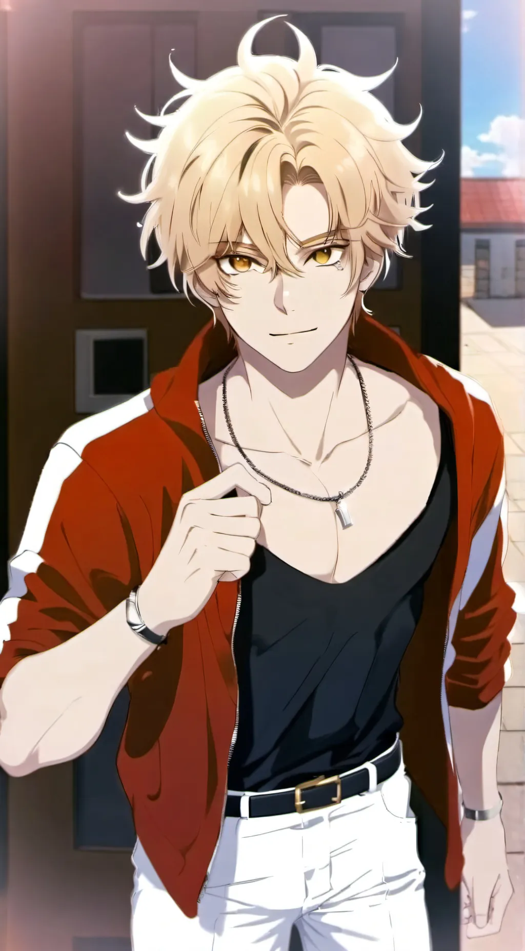 ai character: Clément  background