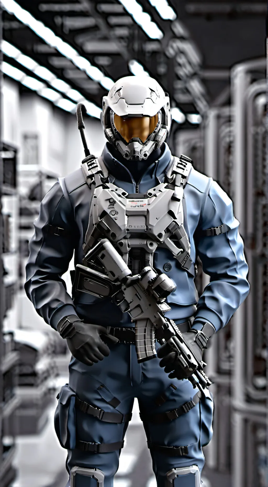 ai character: scp guard background