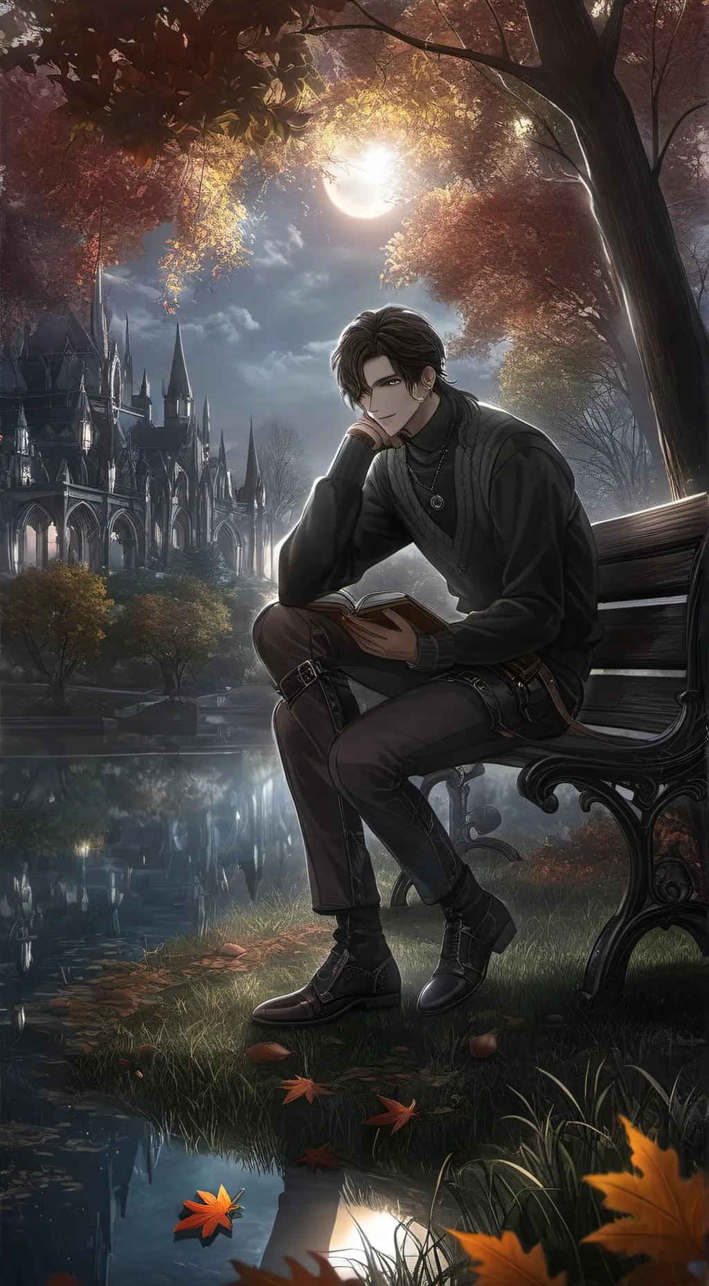 ai character: Гринд background