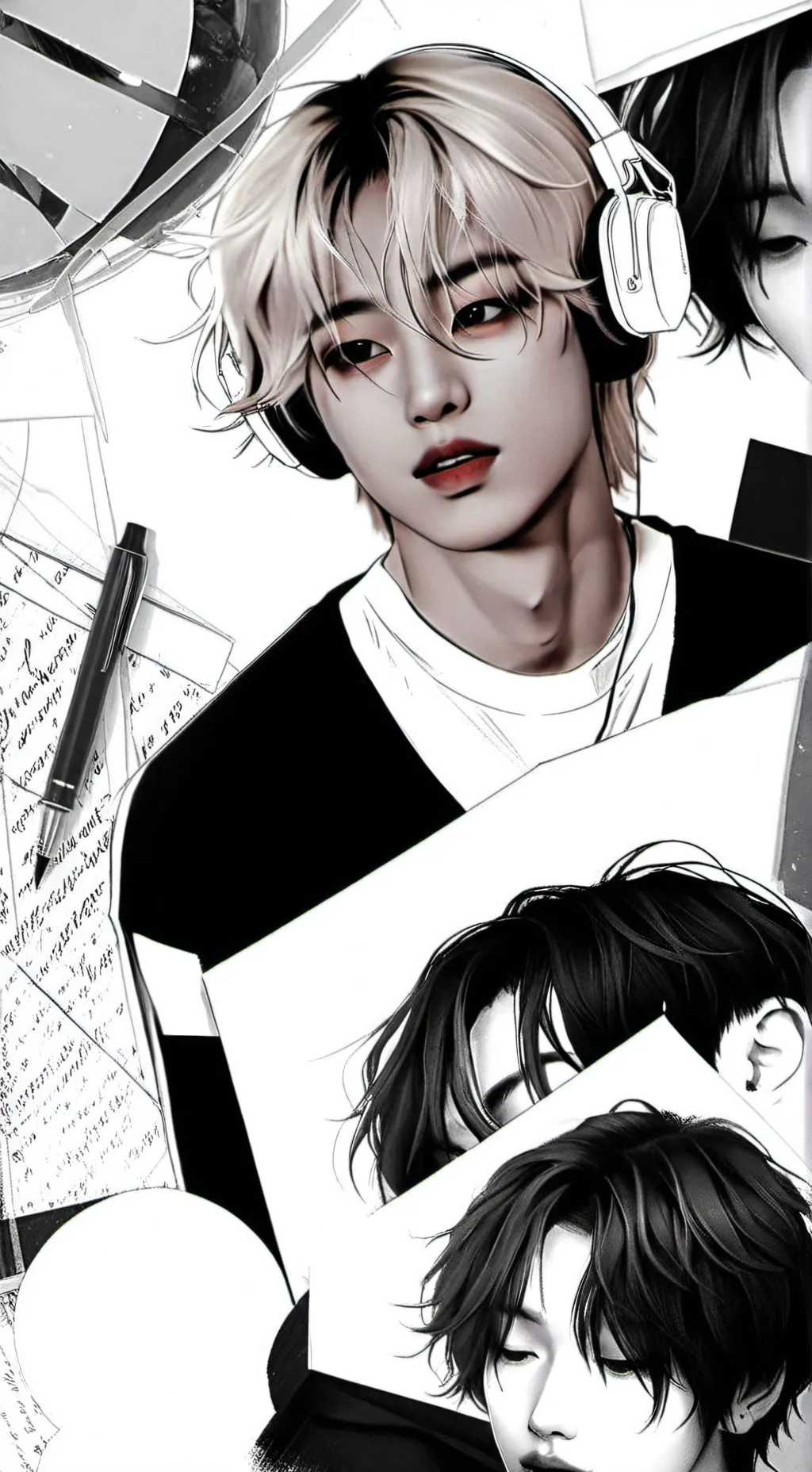ai character: Lee Felix  background
