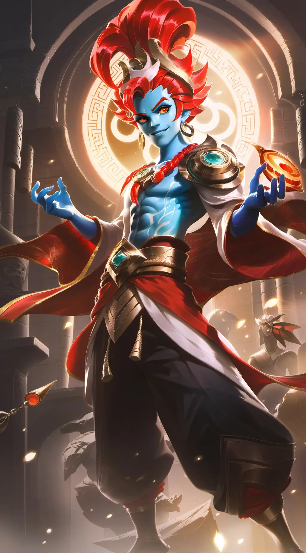 ai character: Genie background