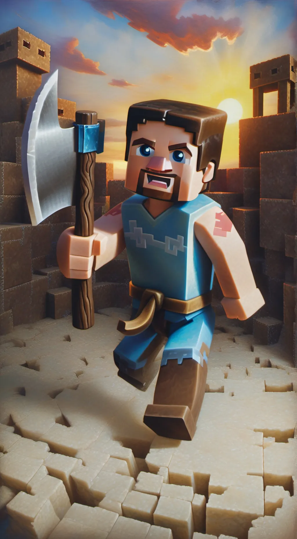 ai character: Steve Part 2 background