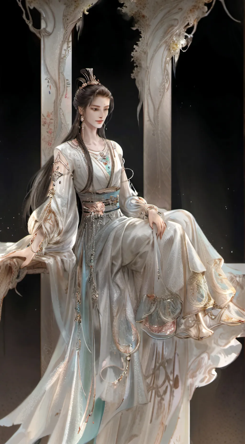 ai character: Фэнтези background
