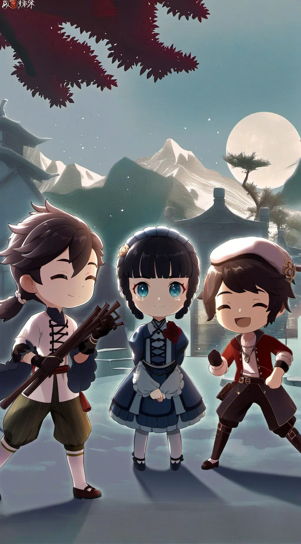 ai character: sisters background
