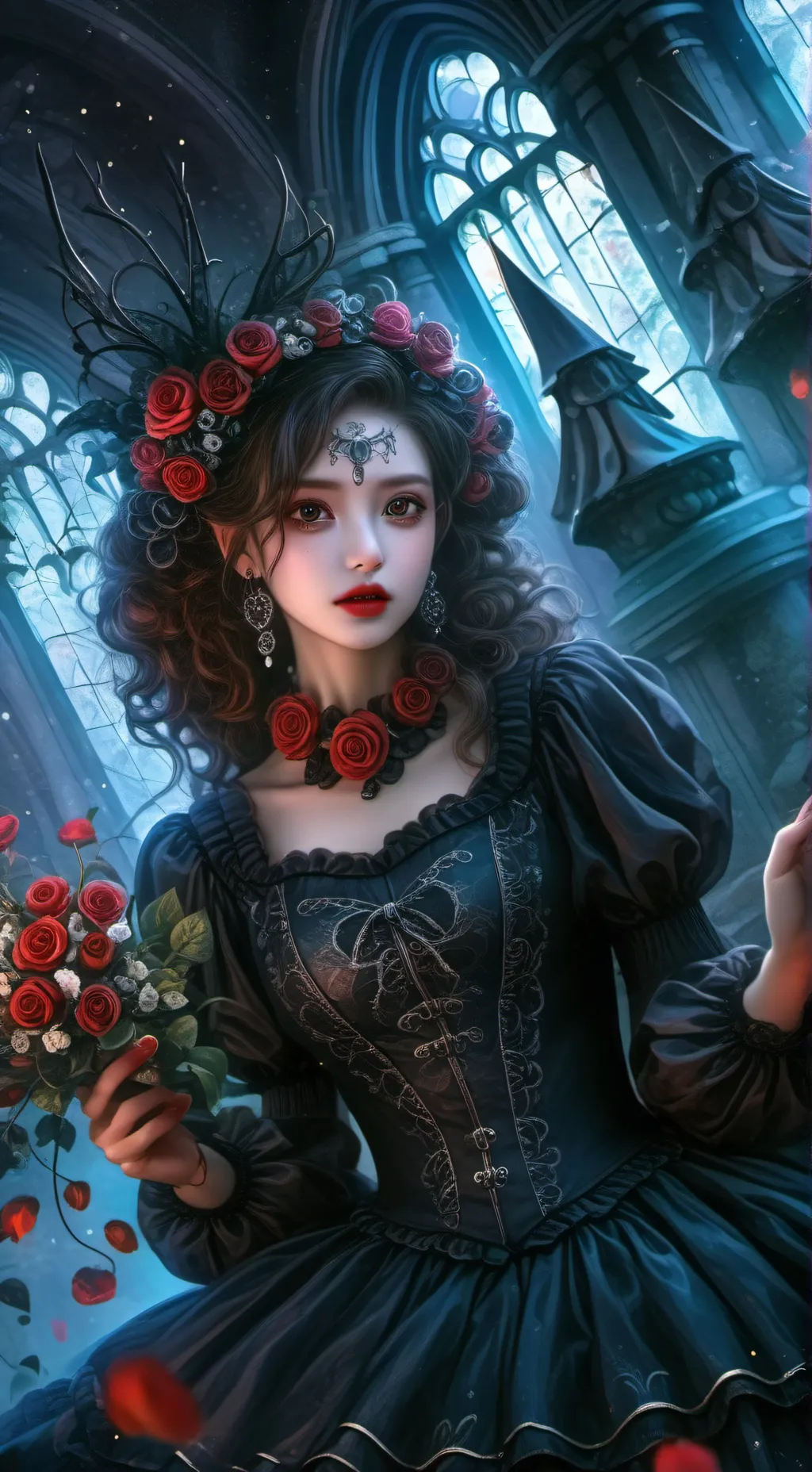 ai character: vanssa  background