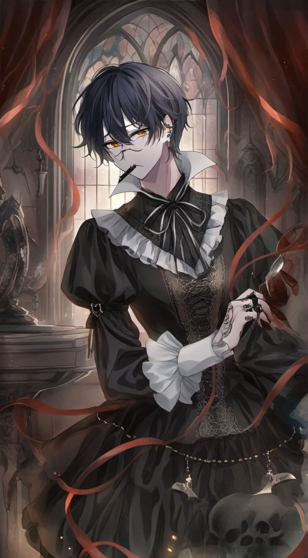 ai character: Max background